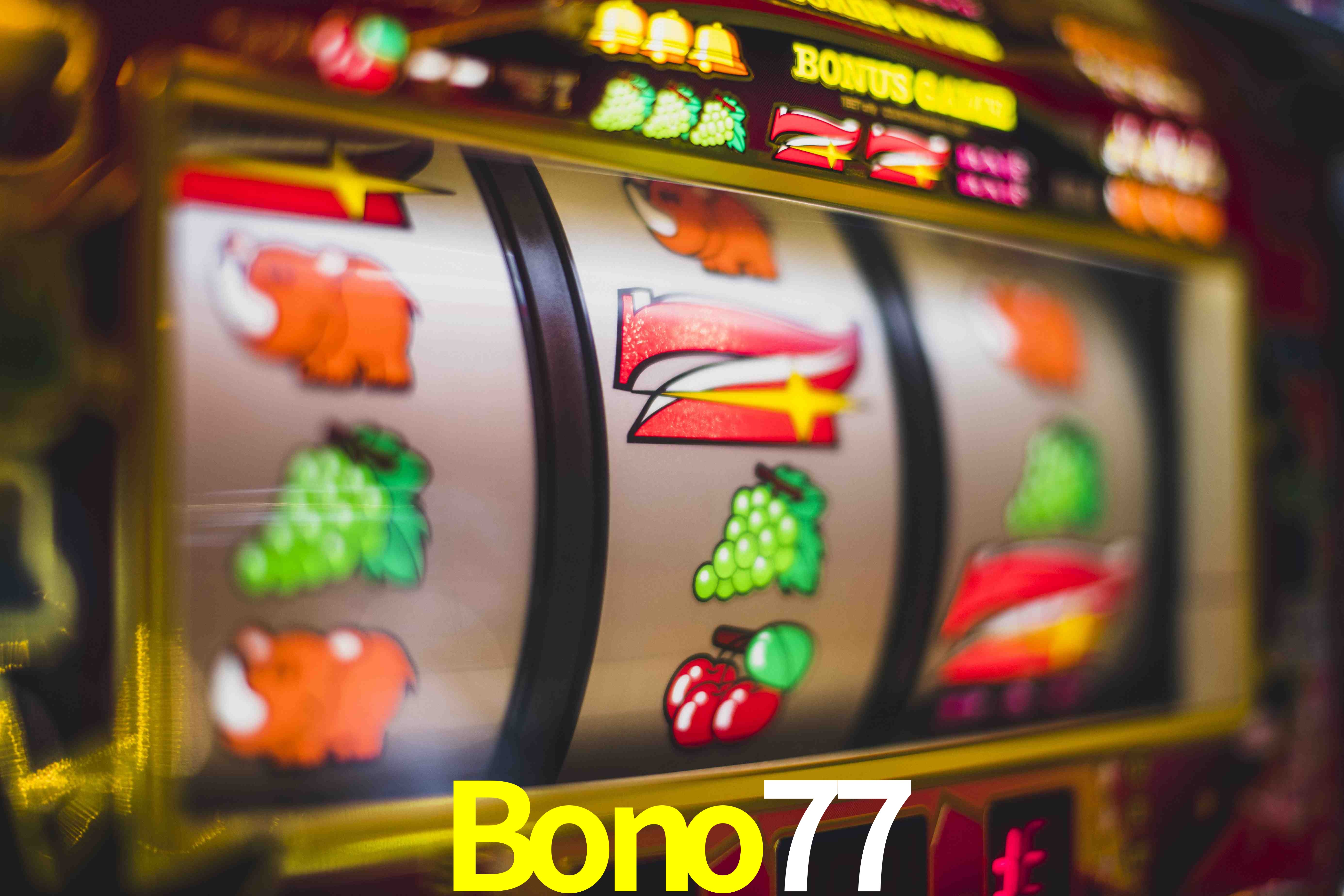 Exhibición de bonos Bono77 para jugadores en México con interfaz de juego promocional